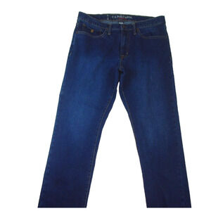 US Polo Assn Active‎ Stretch Mens Jeans 36×30 Dark Blue Relaxed Straight